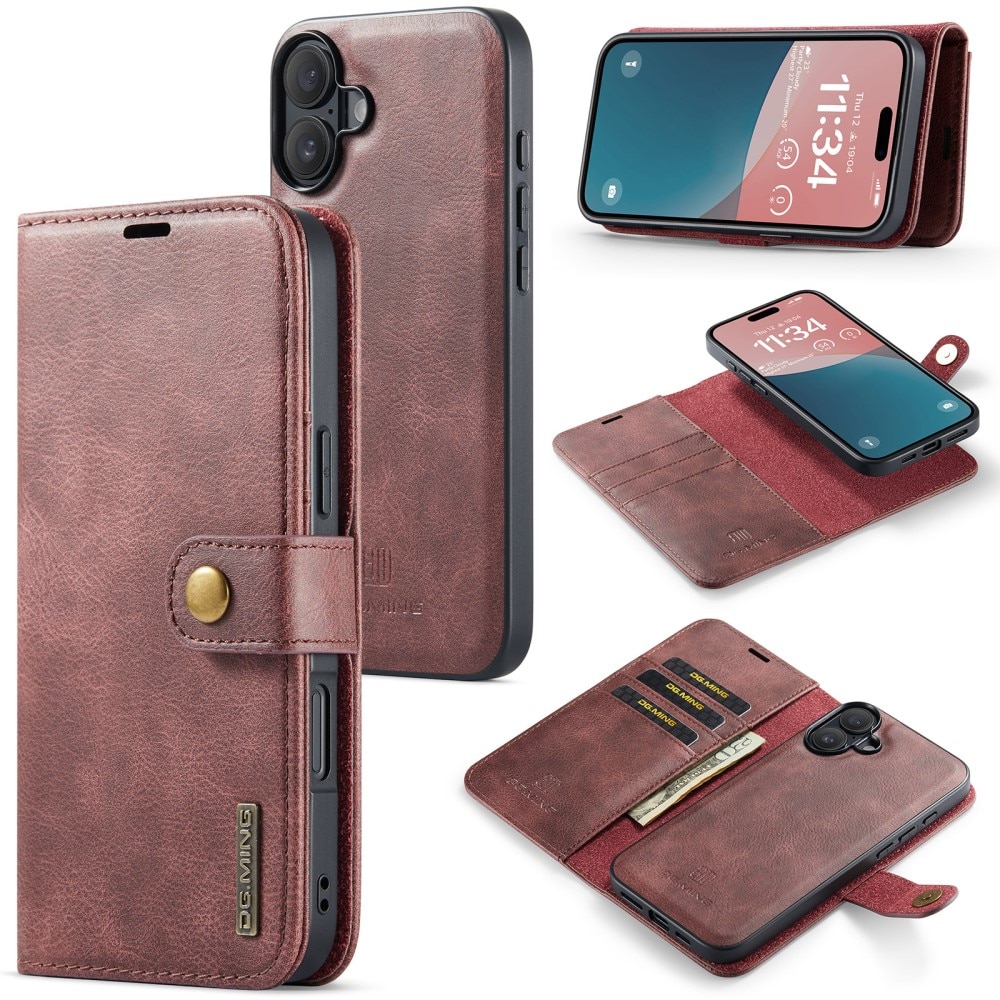 Cartera Magnet Wallet iPhone 16 Red