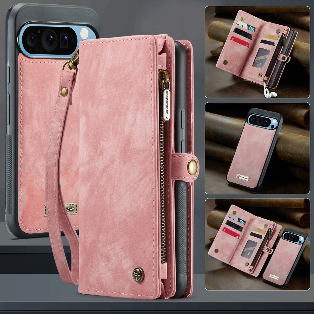 Cartera Multi-Slot Google Pixel 9 Pro XL rosado