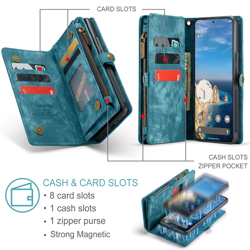 Cartera Multi-Slot Google Pixel 9 Pro XL azul