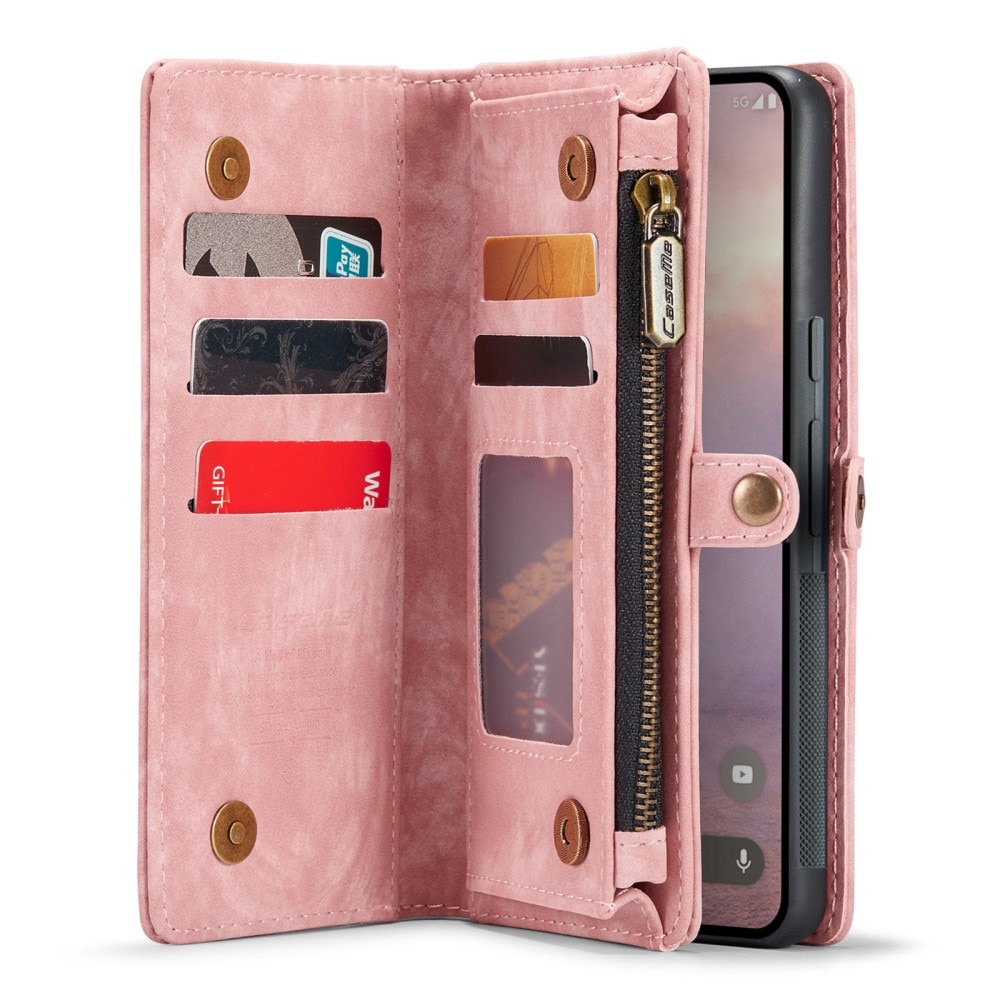 Cartera Multi-Slot Google Pixel 9 rosado