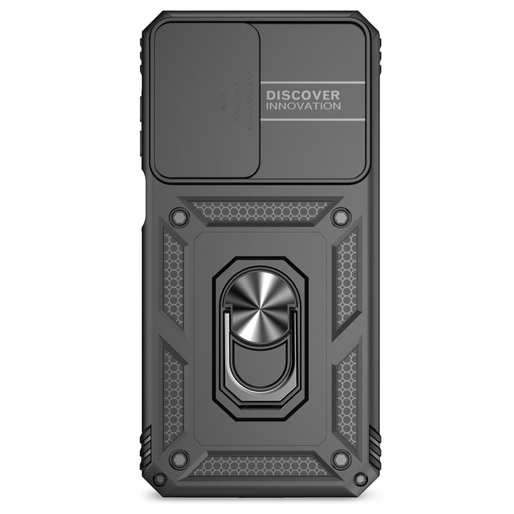 Funda híbrida Ring y Protector Cámara Samsung Galaxy A16 Negro