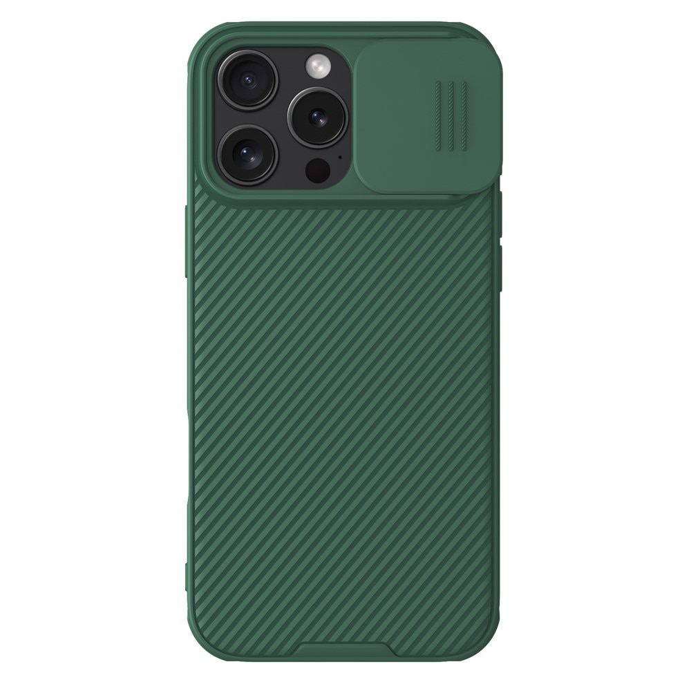 Funda CamShield iPhone 16 Pro verde