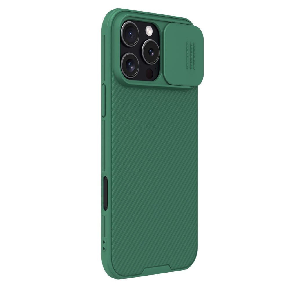 Funda CamShield iPhone 16 Pro verde