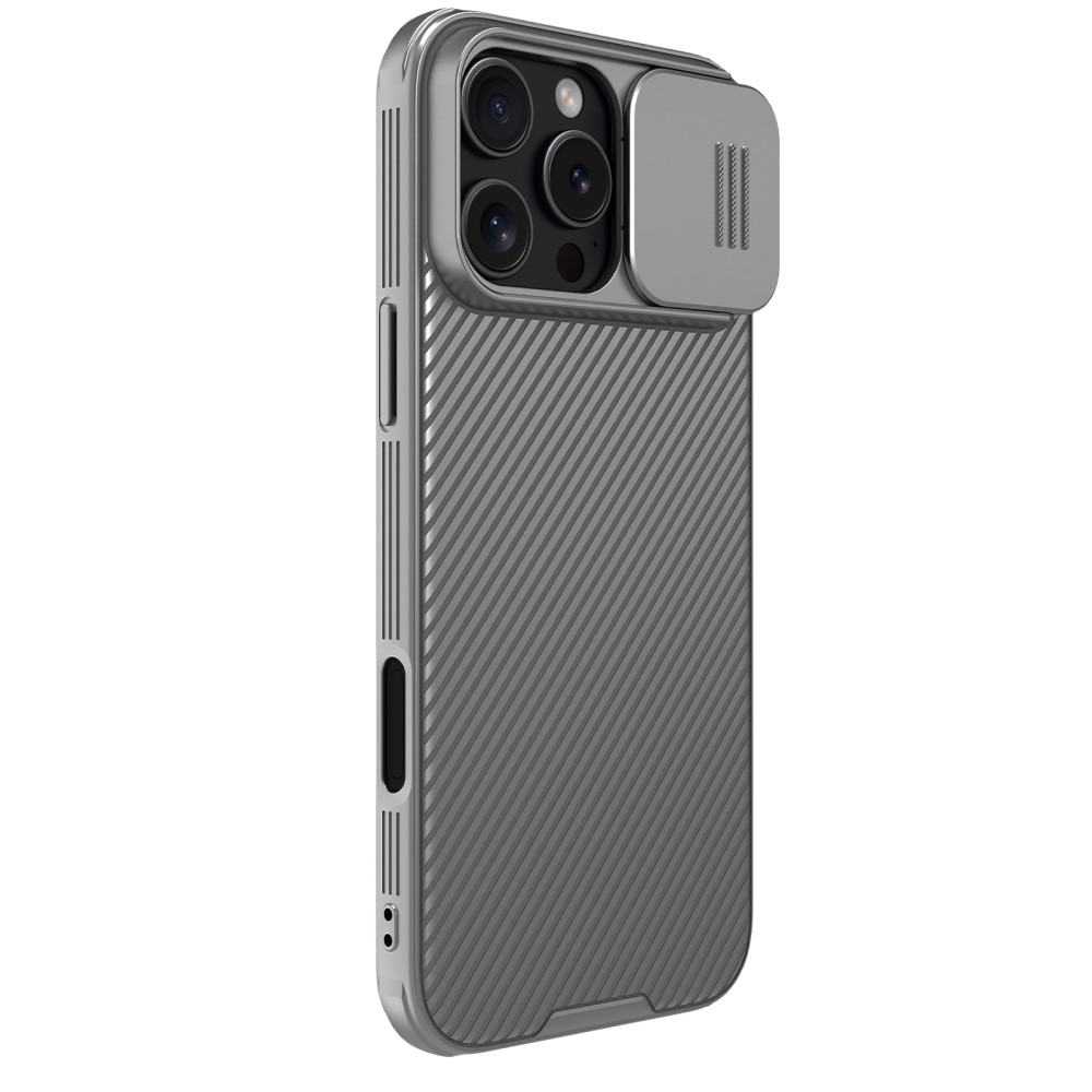 Funda CamShield iPhone 16 Pro gris