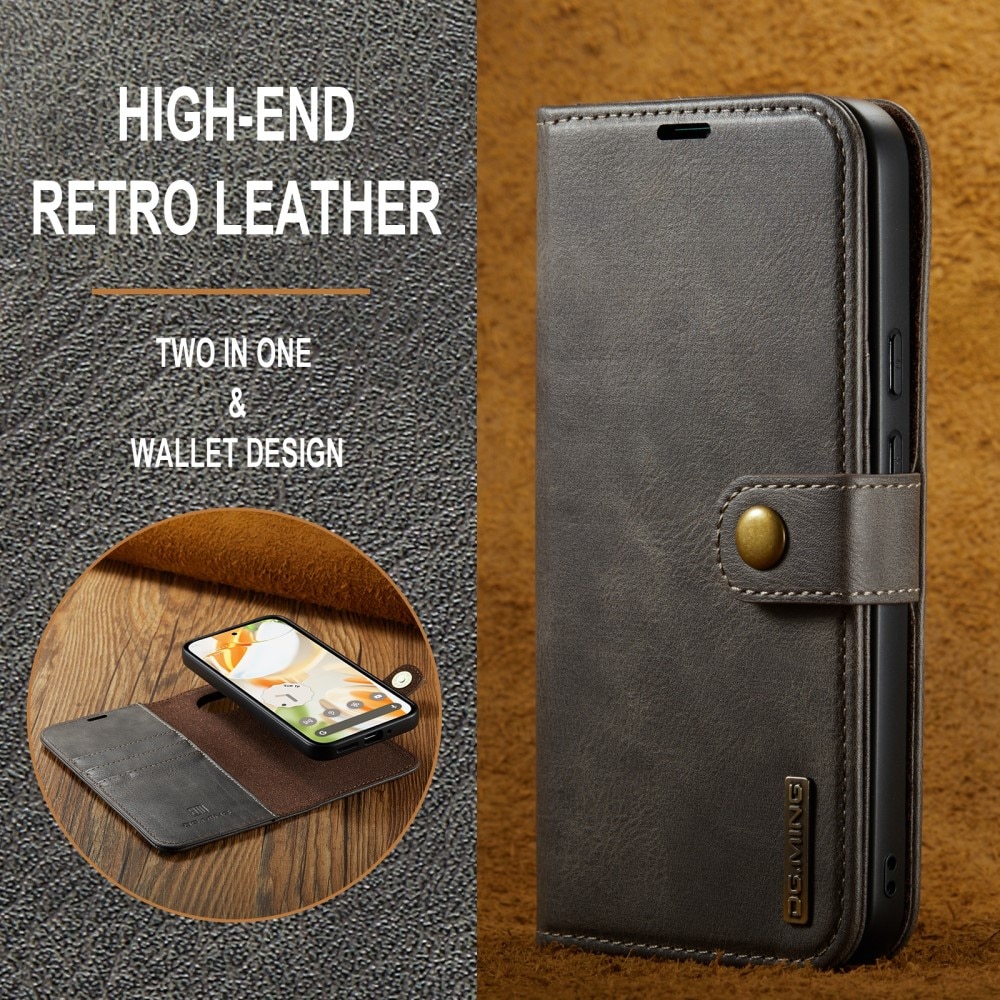 Cartera Magnet Wallet Google Pixel 9 Brown