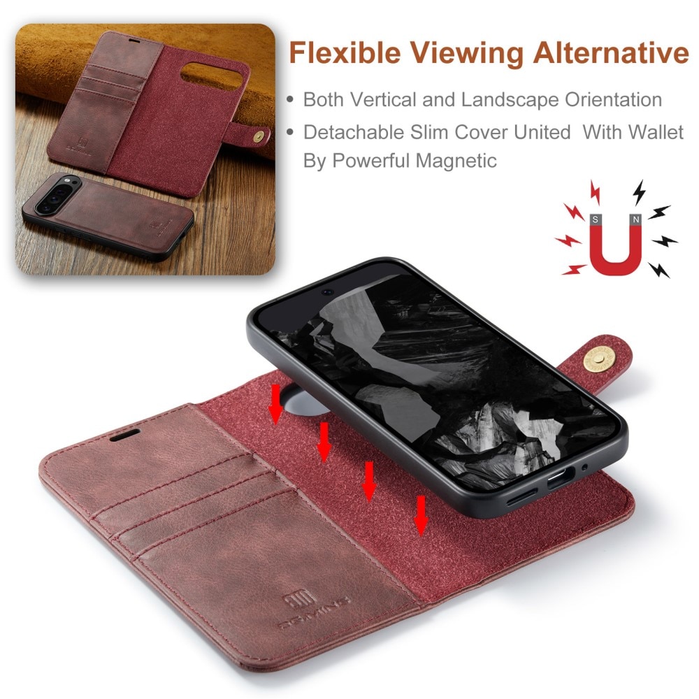 Cartera Magnet Wallet Google Pixel 9 Pro XL Red