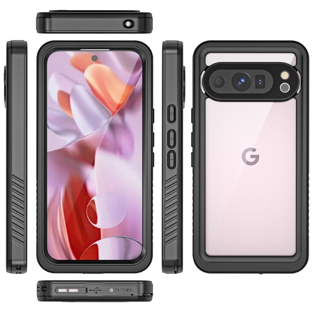 Funda Híbrida Impermeable Google Pixel 9 Pro transparente