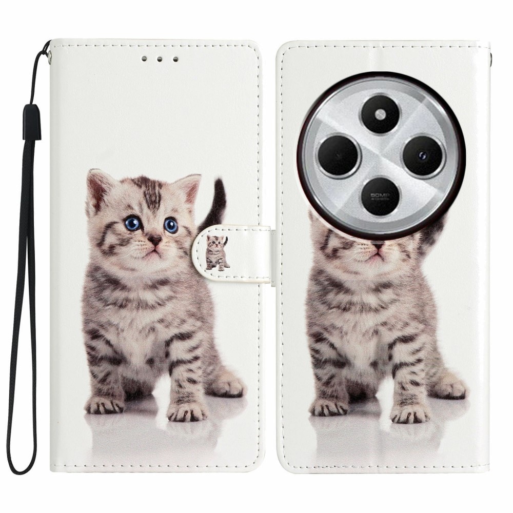 Funda cartera Xiaomi Redmi 14C gatito