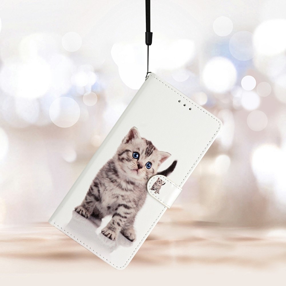 Funda cartera Xiaomi Redmi 14C gatito