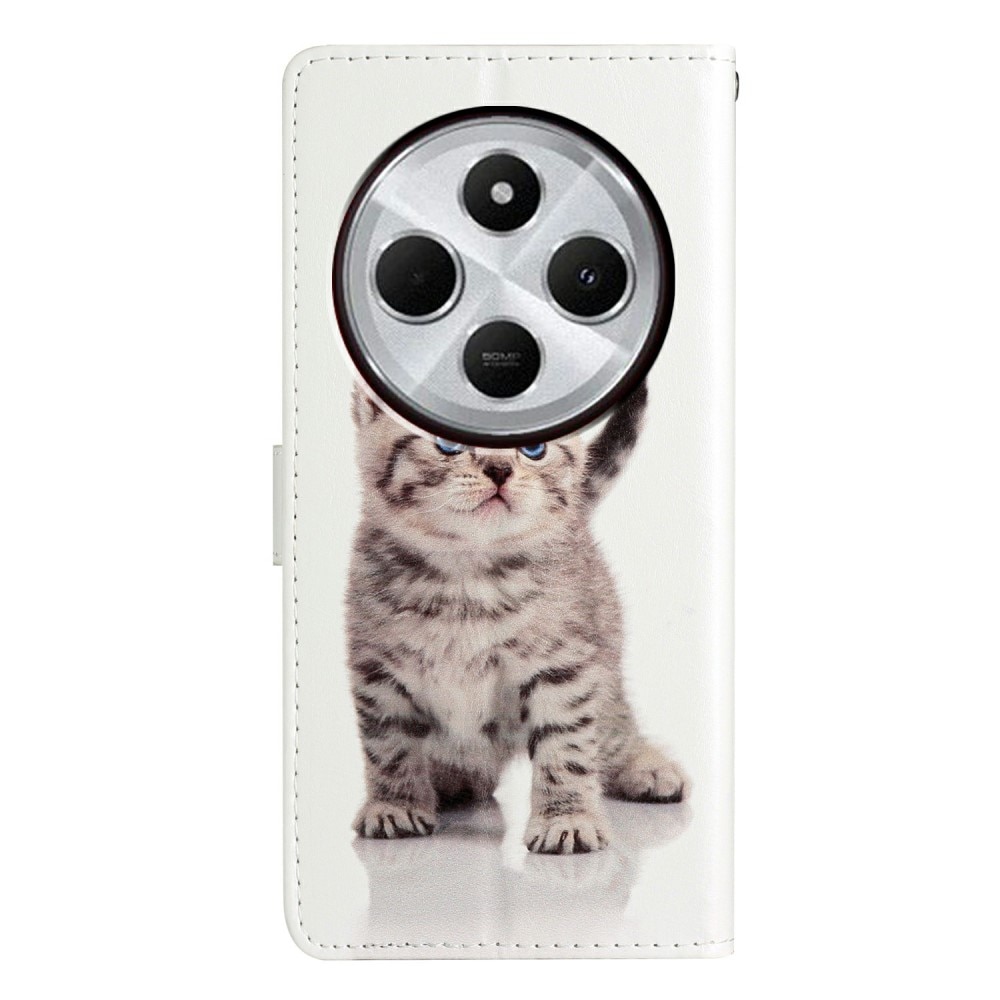 Funda cartera Xiaomi Redmi 14C gatito