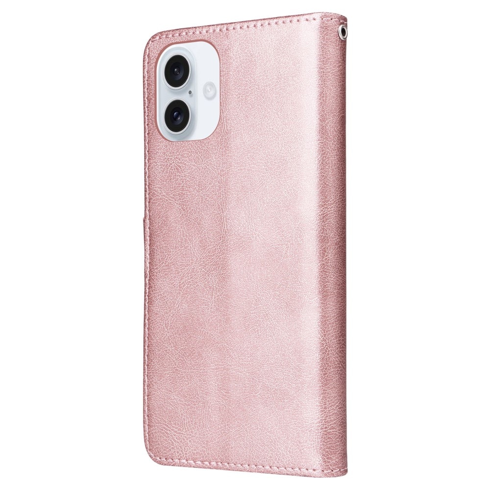 Funda magnética iPhone 16 rosado