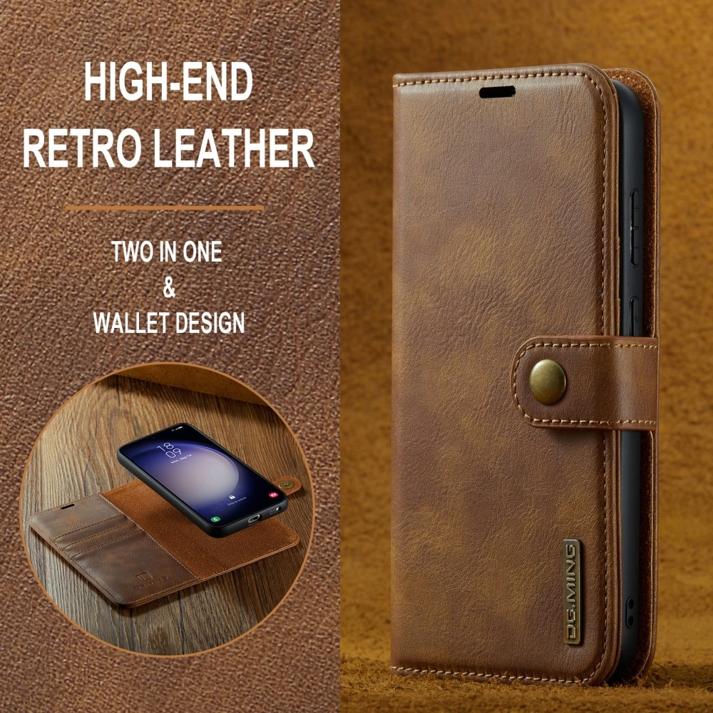 Cartera Magnet Wallet Samsung Galaxy S24 FE Cognac