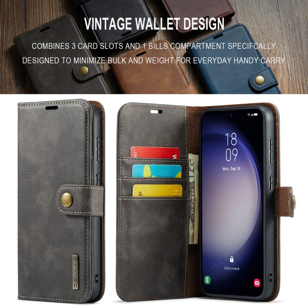 Cartera Magnet Wallet Samsung Galaxy S24 FE Brown