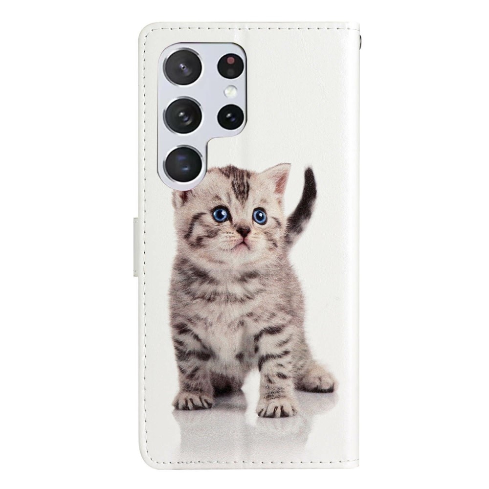 Funda cartera Samsung Galaxy S25 Ultra gatito