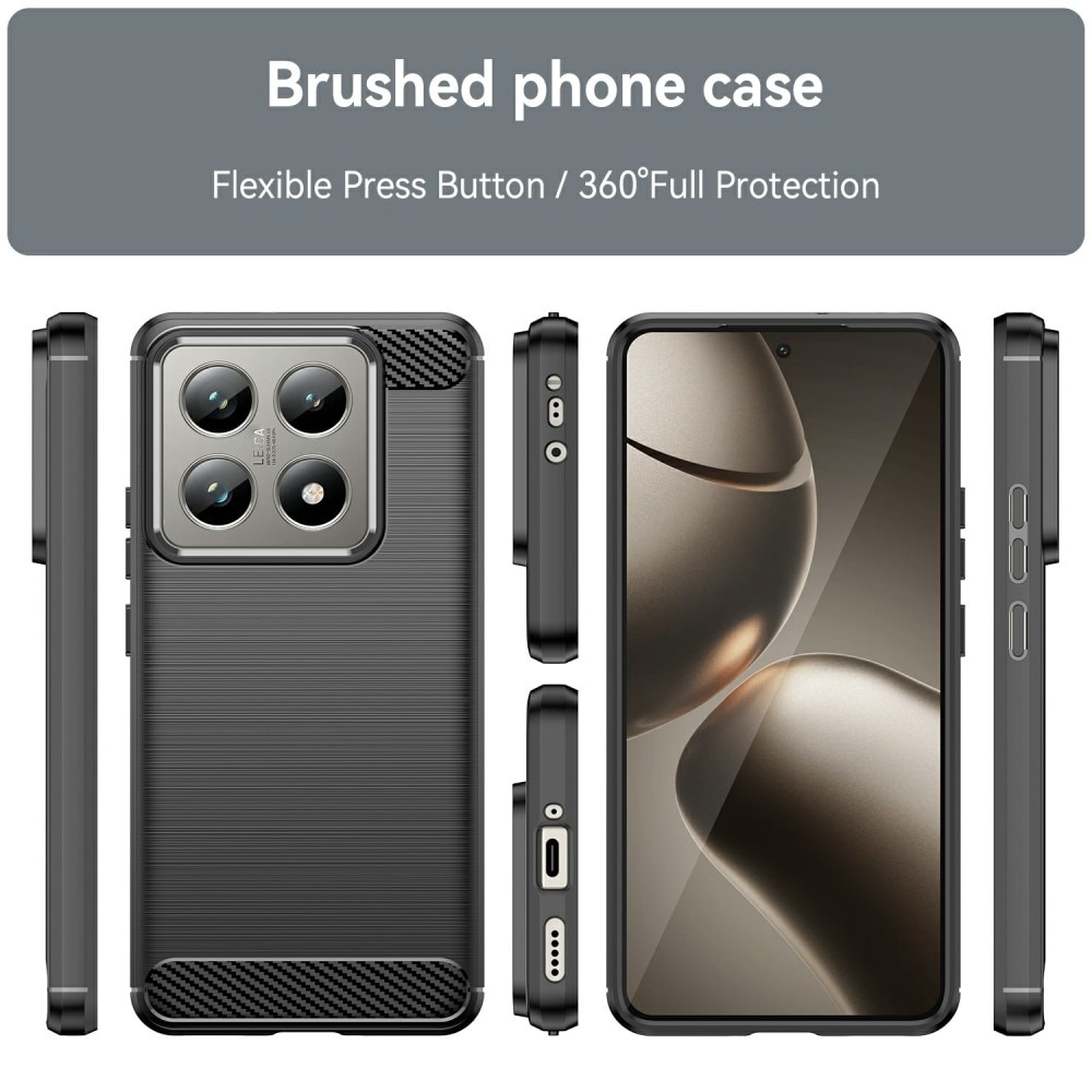 Funda TPU Brushed Xiaomi 14T Black