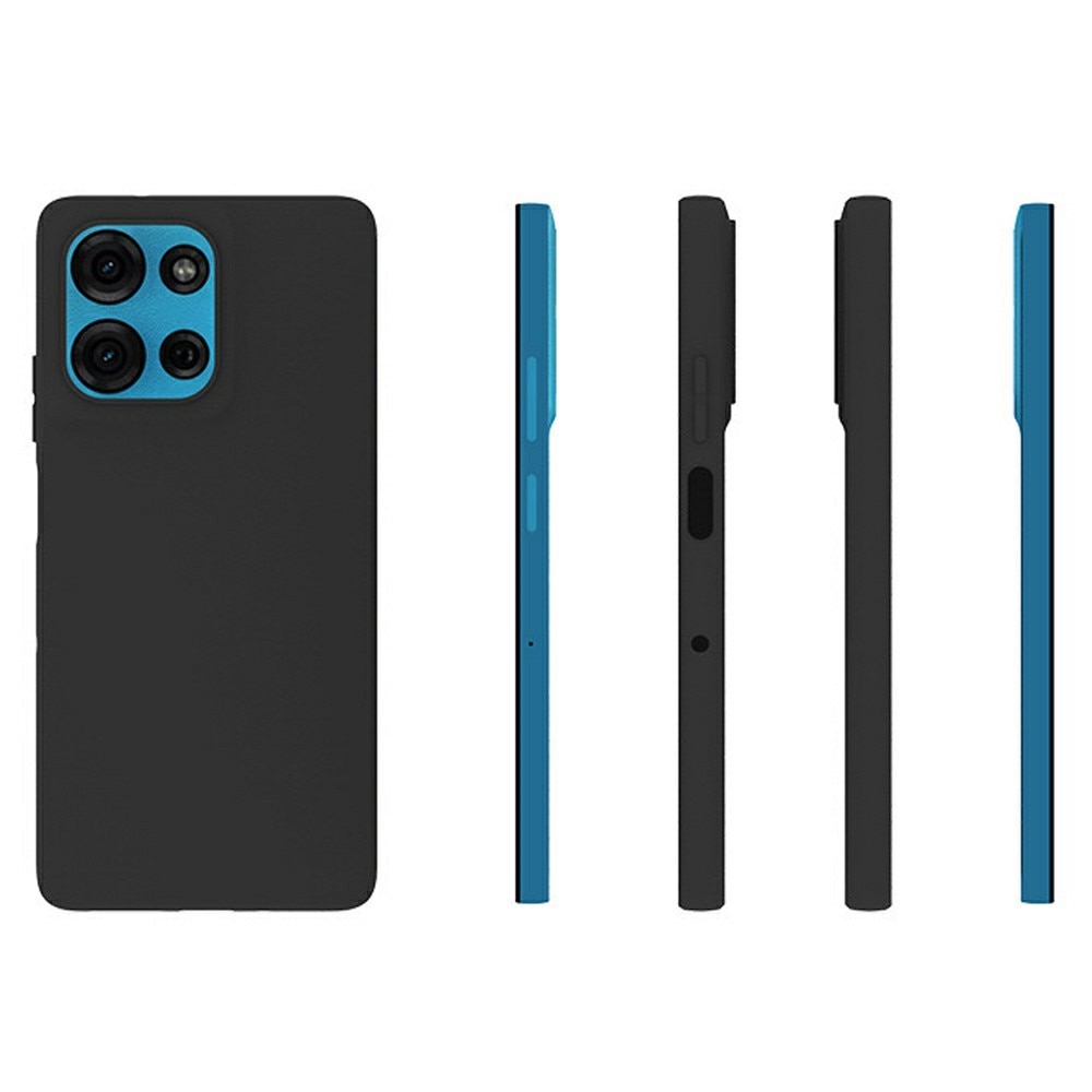 TPU Funda Motorola Moto G75 negro