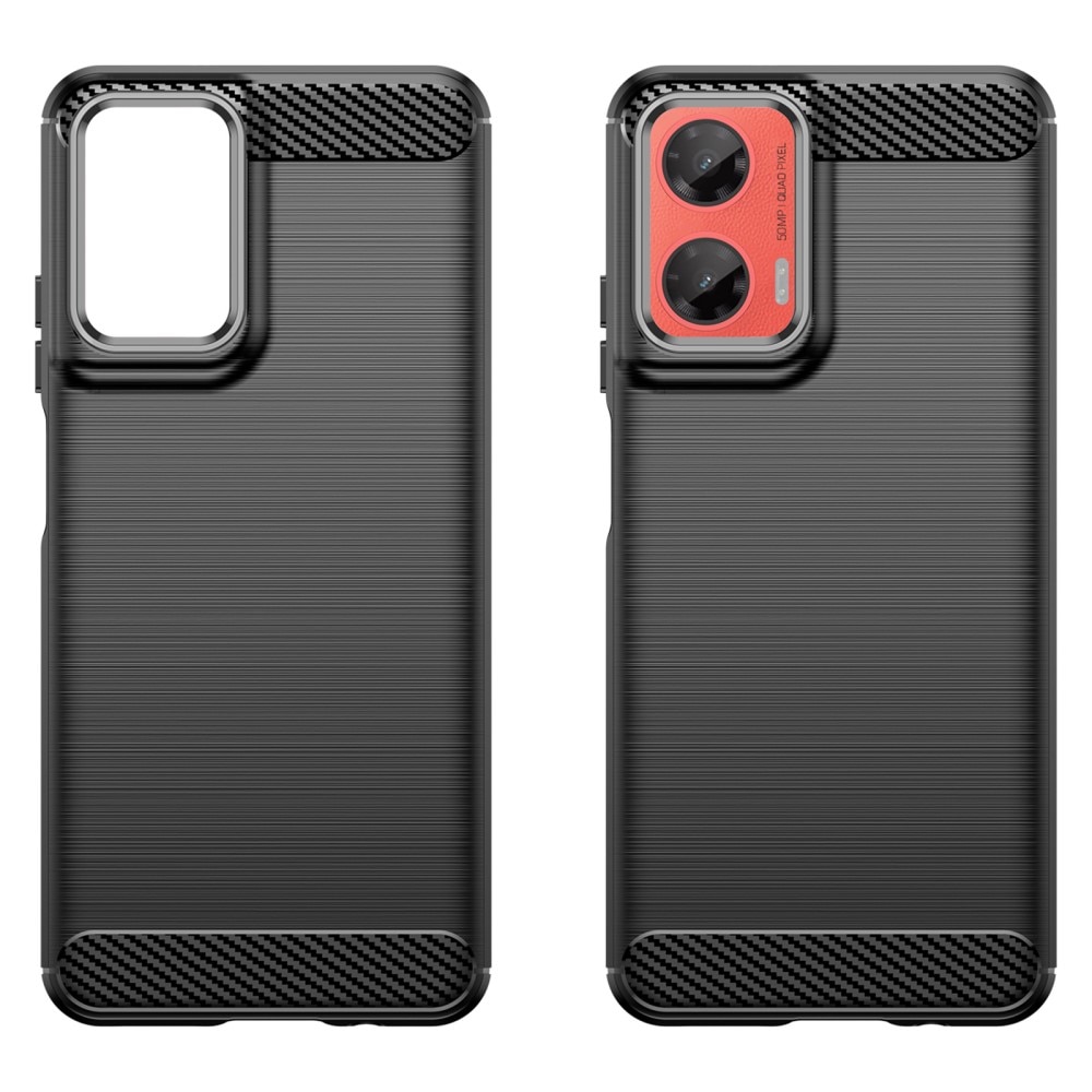 Funda TPU Brushed Motorola Moto G35 Black