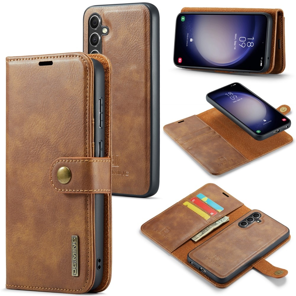 Cartera Magnet Wallet Samsung Galaxy A16 Cognac