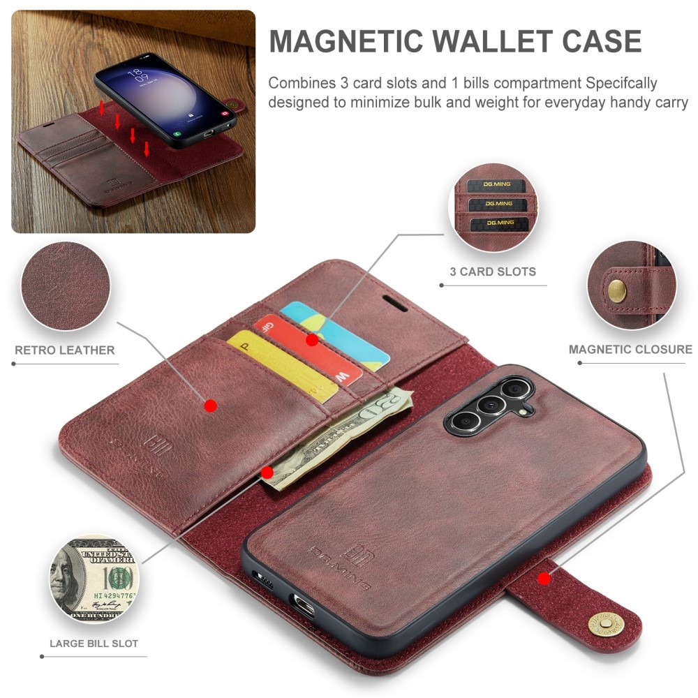 Cartera Magnet Wallet Samsung Galaxy A16 Red