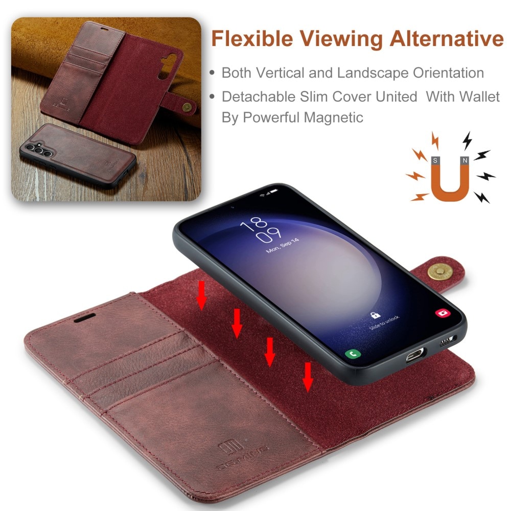 Cartera Magnet Wallet Samsung Galaxy A16 Red