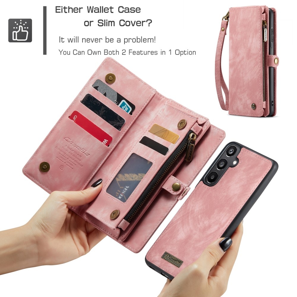 Cartera Multi-Slot Samsung Galaxy A16 rosado