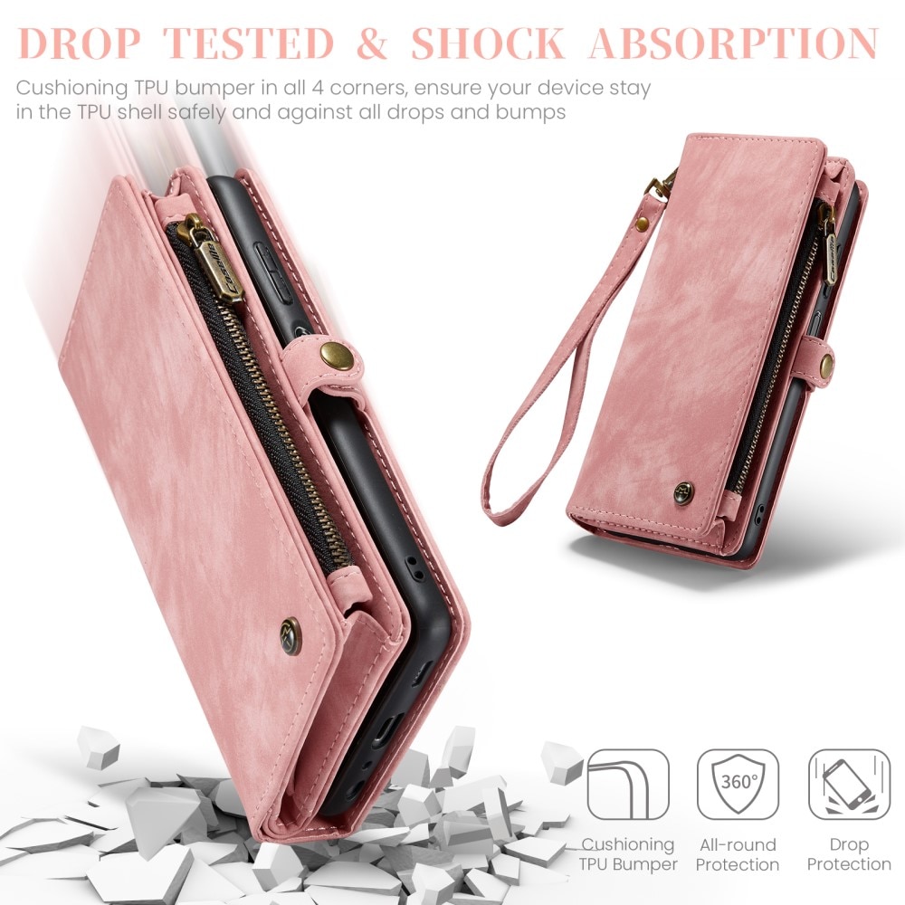 Cartera Multi-Slot Samsung Galaxy A16 rosado