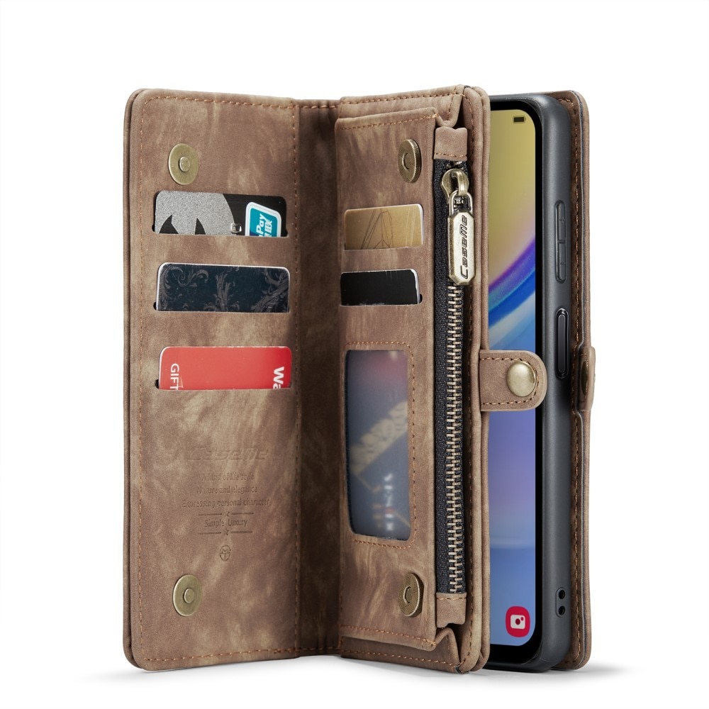 Cartera Multi-Slot Samsung Galaxy A16 marrón