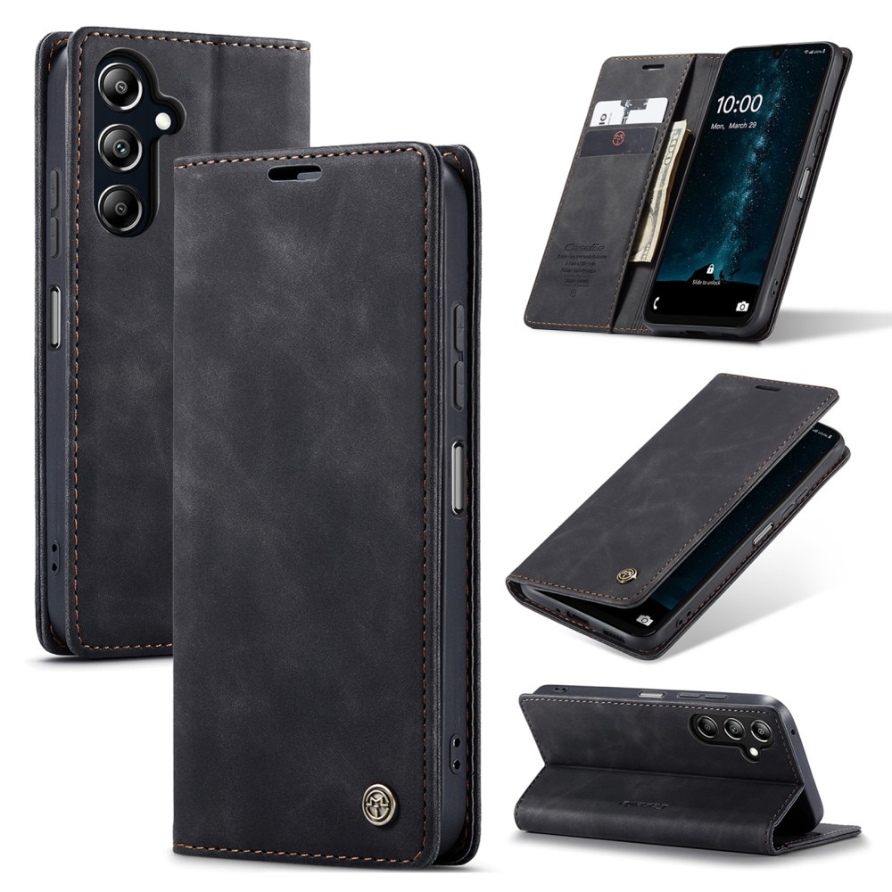 Funda delgada con solapa Samsung Galaxy A16 Negro