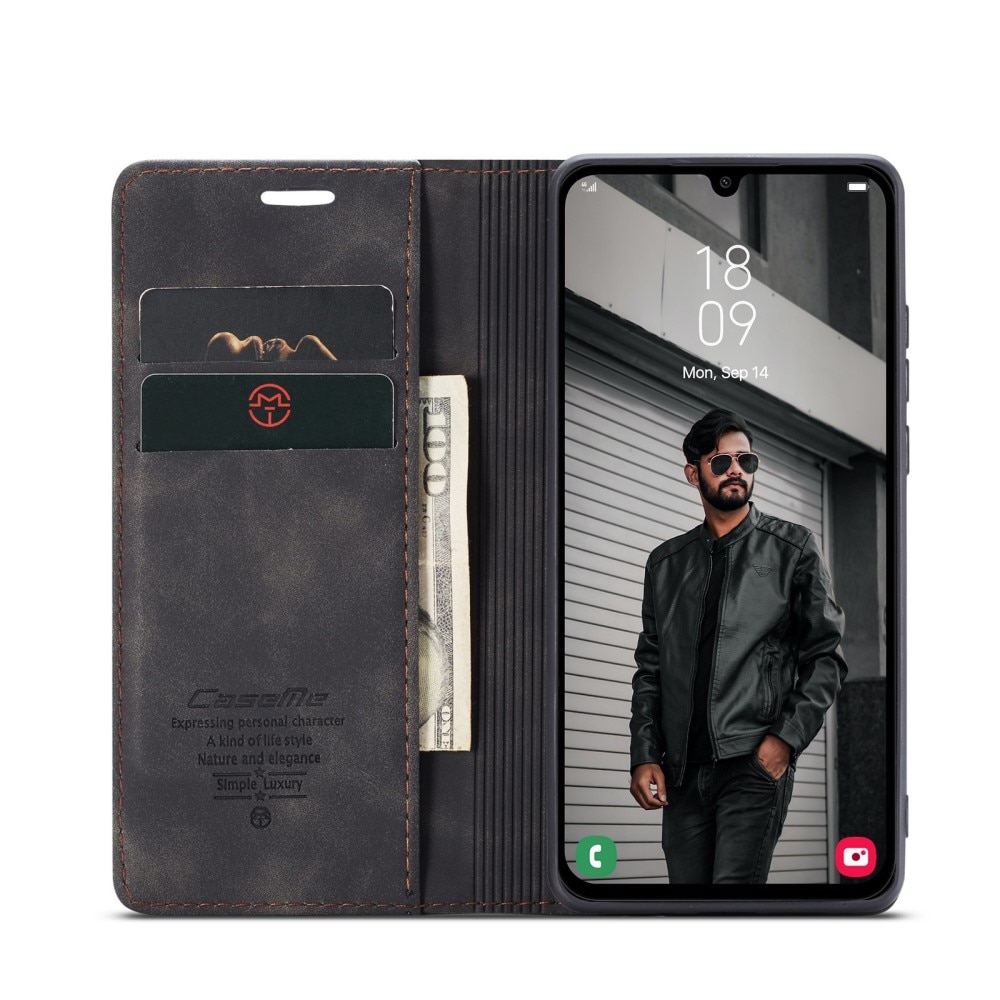 Funda delgada con solapa Samsung Galaxy A16 Negro