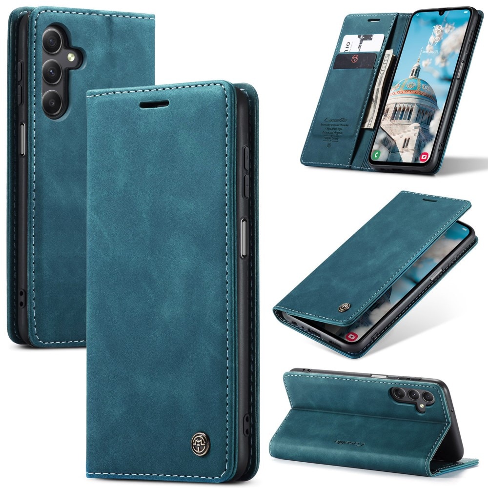 Funda delgada con solapa Samsung Galaxy A16 Azul