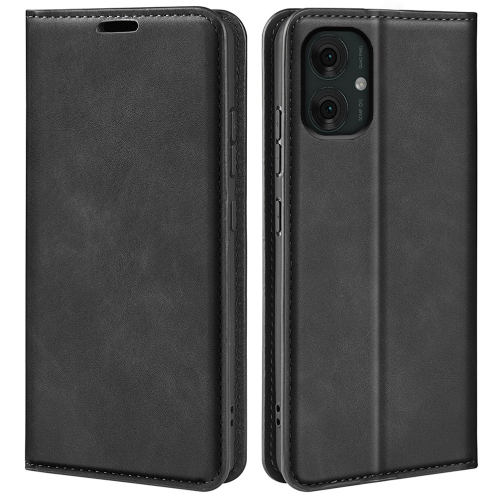 Funda delgada cartera Motorola Moto G55 negro