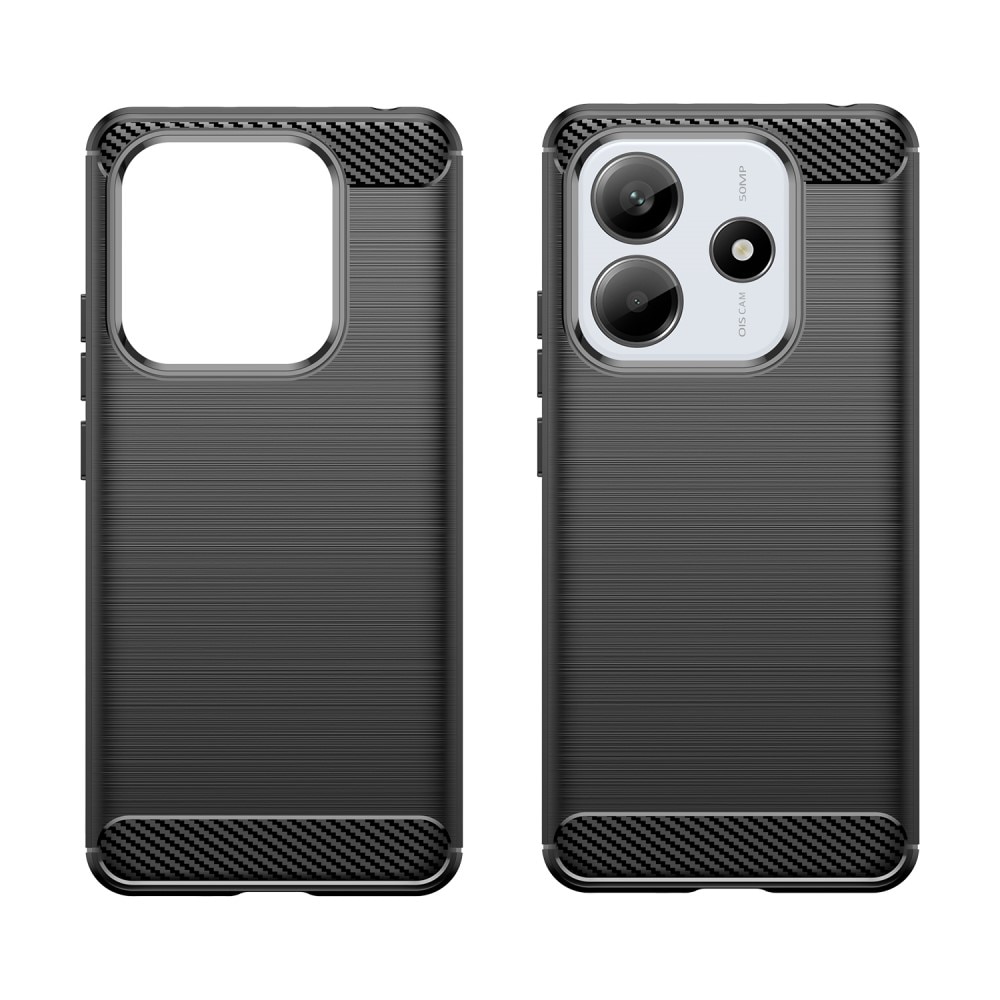 Funda TPU Brushed Xiaomi Redmi Note 14 Black