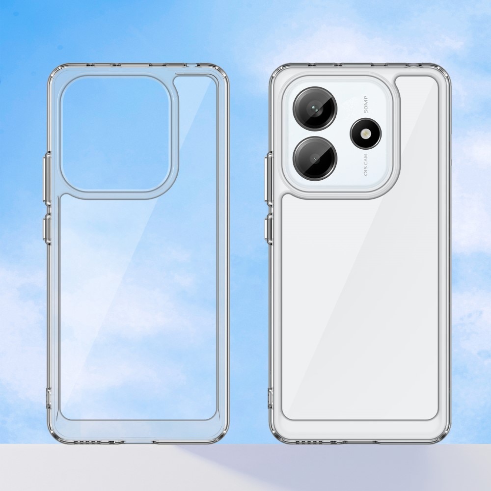 Funda híbrida para Xiaomi Redmi Note 14 5G transparente