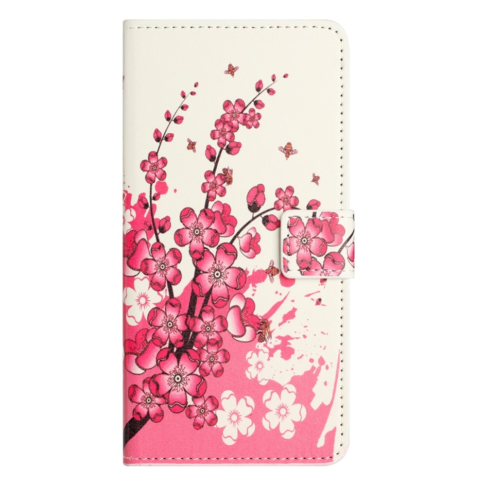 Cartera Samsung Galaxy A56 flores de cerezo