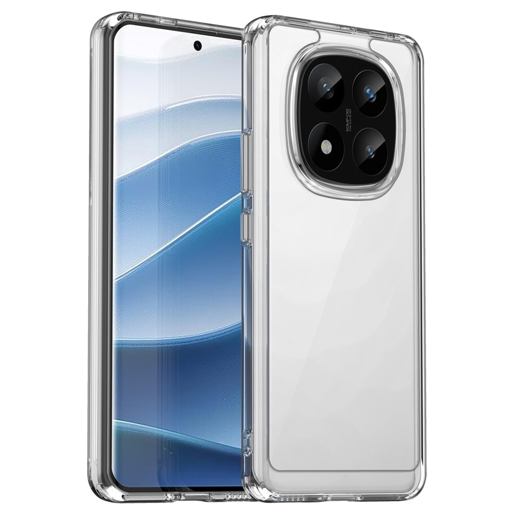 Funda híbrida para Xiaomi Redmi Note 14 Pro Plus transparente