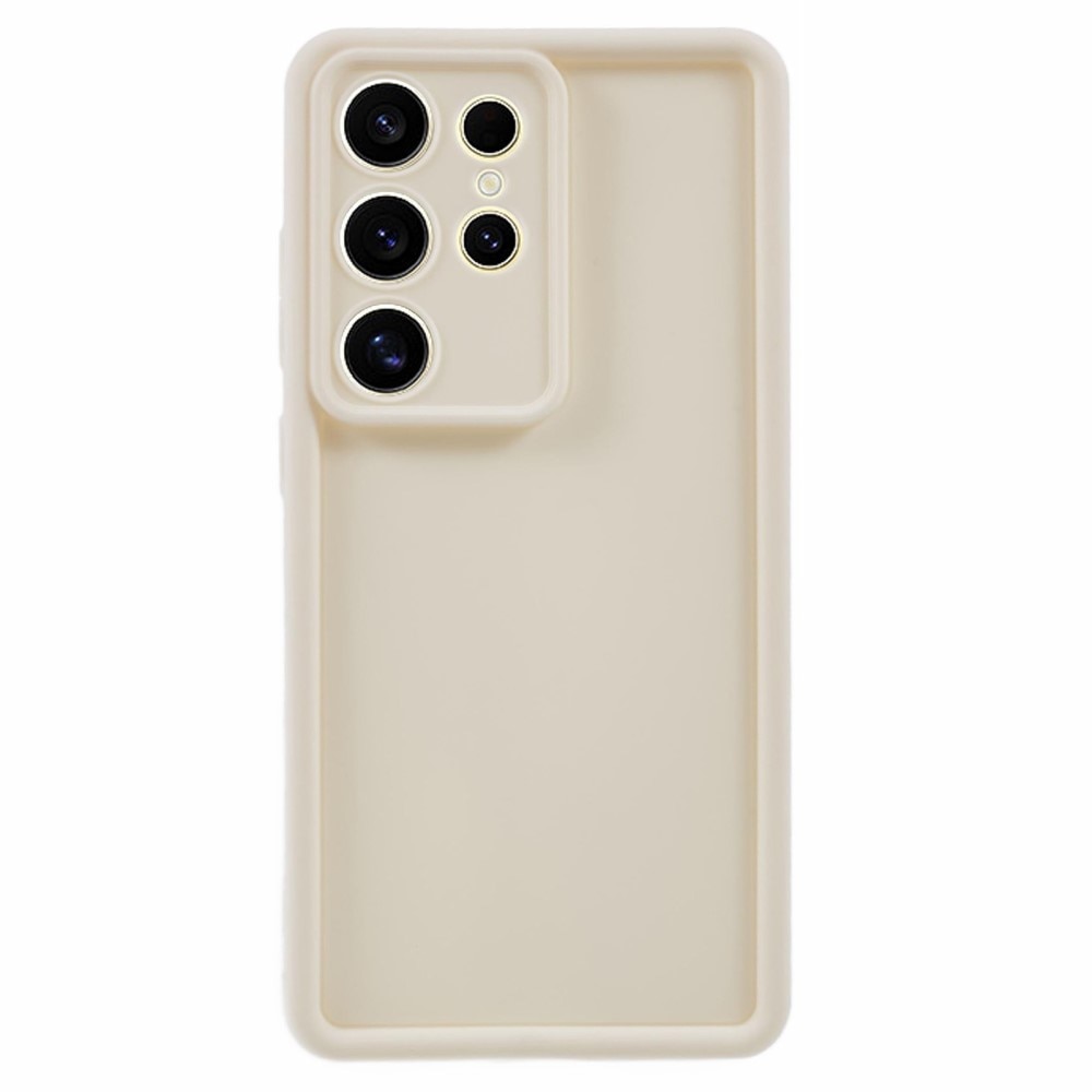 Funda TPU Edge Samsung Galaxy S25 Ultra beige