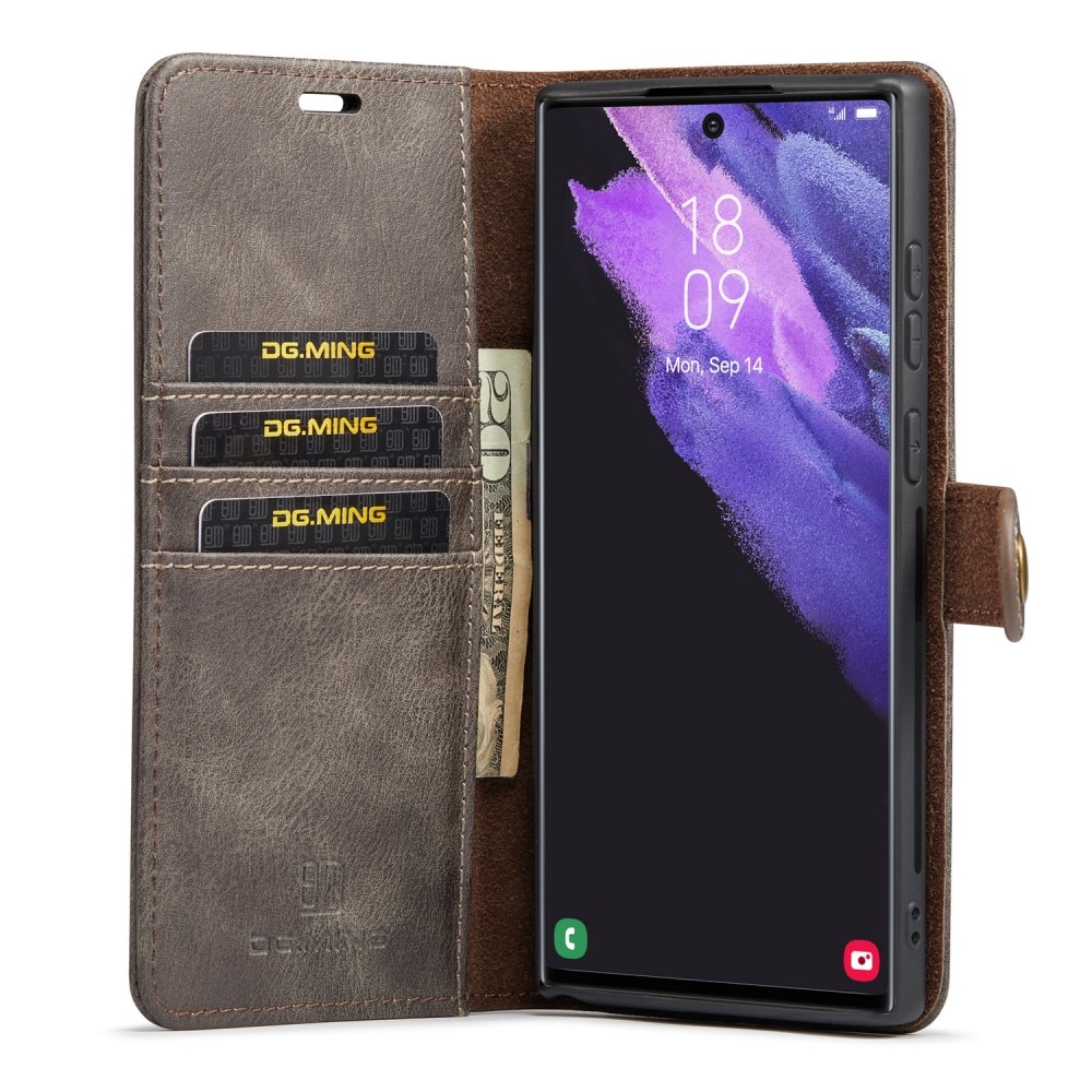 Cartera Magnet Wallet Samsung Galaxy S25 Ultra Brown