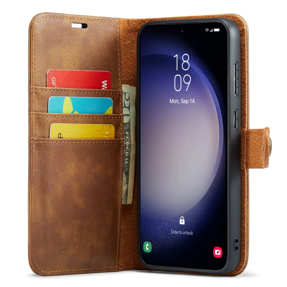 Cartera Magnet Wallet Samsung Galaxy A36 Cognac