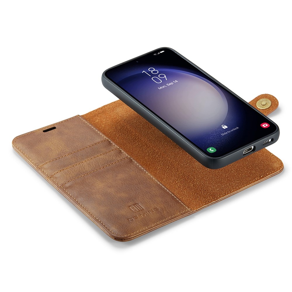 Cartera Magnet Wallet Samsung Galaxy S25 Cognac