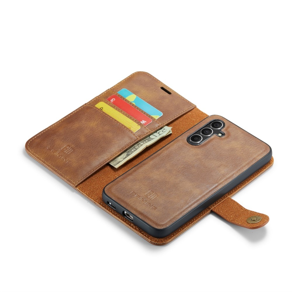 Cartera Magnet Wallet Samsung Galaxy S25 Cognac