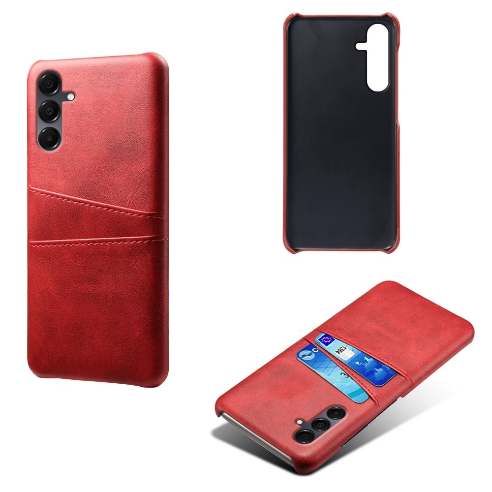 Funda Card Slots Samsung Galaxy A16 rojo