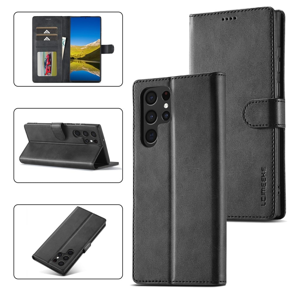 Funda tipo cartera Samsung Galaxy S25 Ultra negro