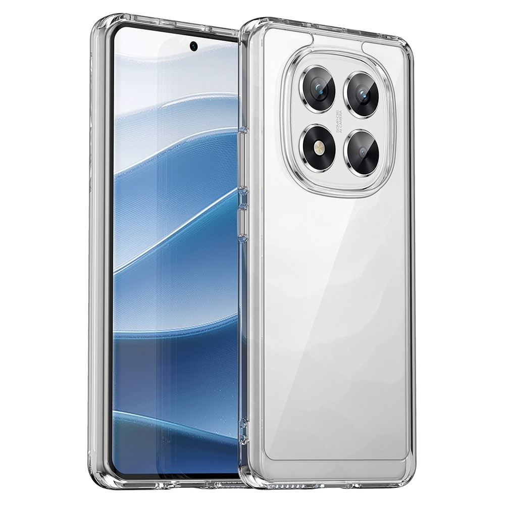 Funda híbrida para Xiaomi Redmi Note 14 Pro transparente