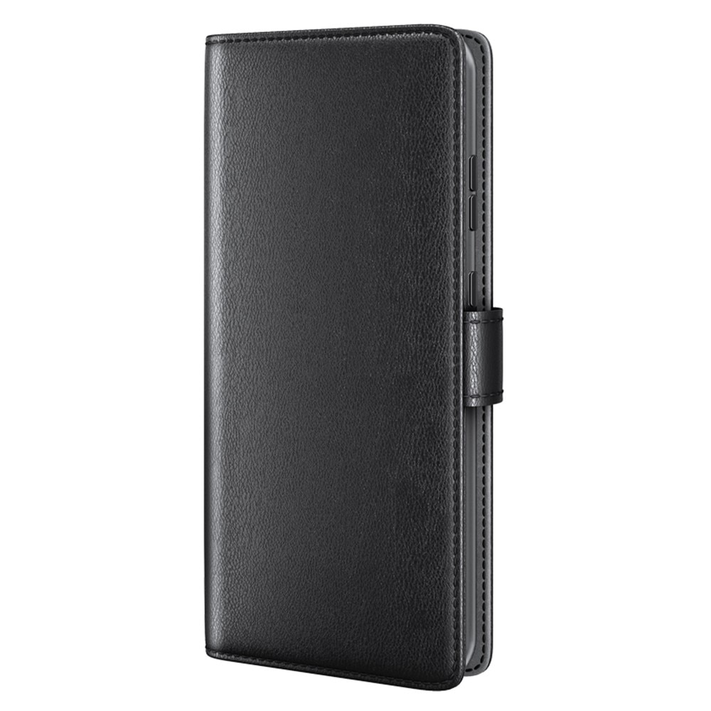 Funda de cuero genuino Xiaomi 15, negro