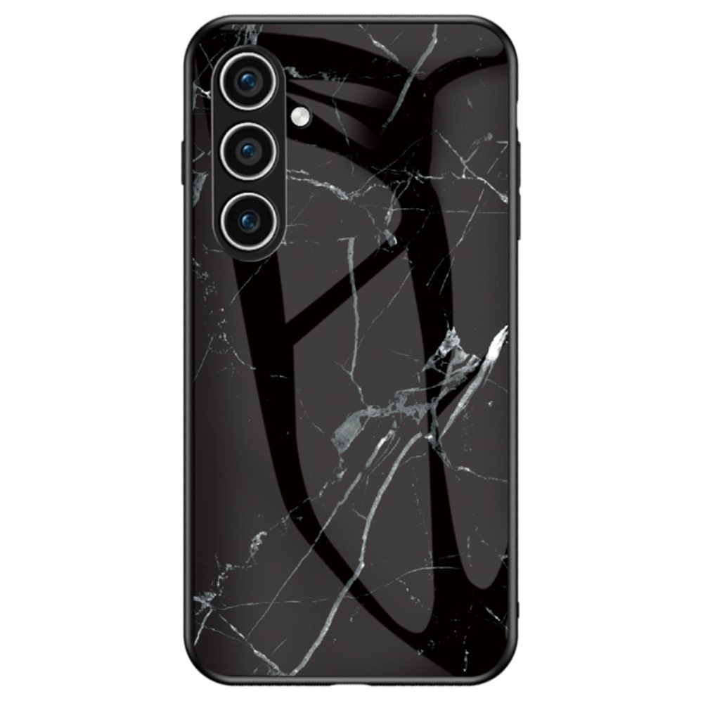 Funda vidrio templado Samsung Galaxy A56 mármol negro