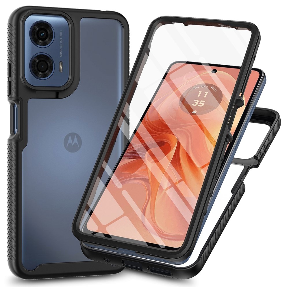 Funda Full Protection Motorola Moto G35 negro