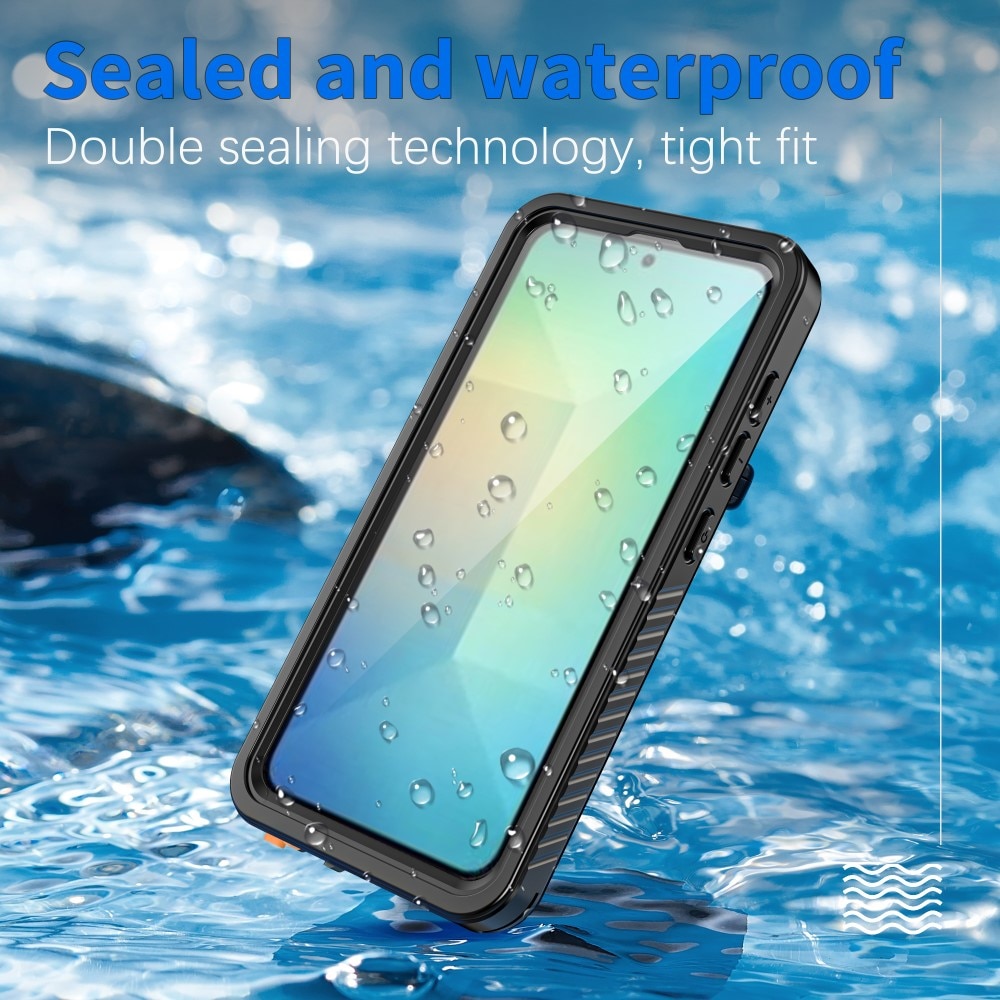 Funda Híbrida Impermeable Samsung Galaxy S25 transparente