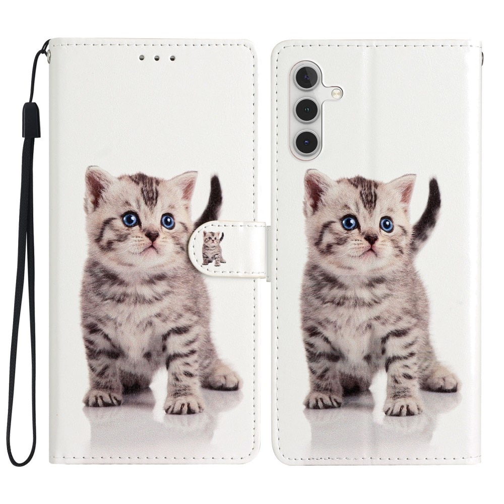 Funda cartera Samsung Galaxy A56 gatito