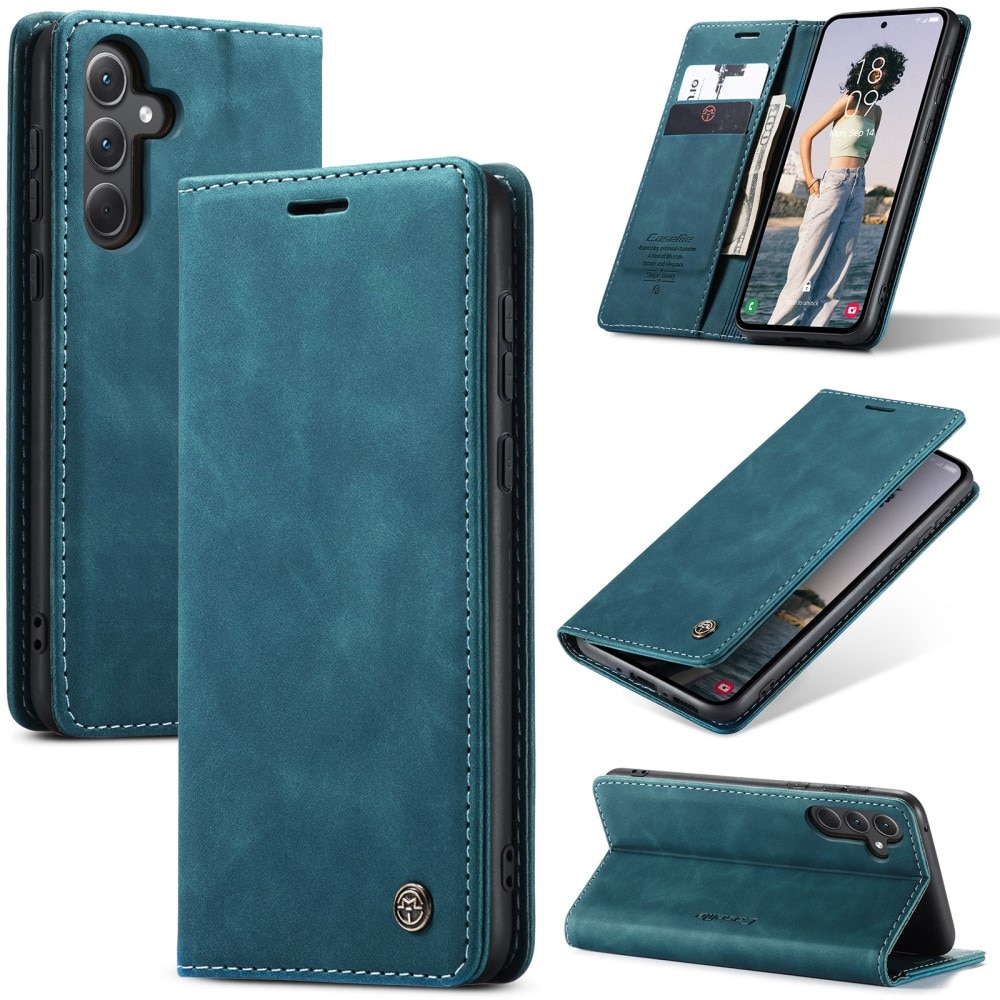 Funda delgada con solapa Samsung Galaxy A56 Azul