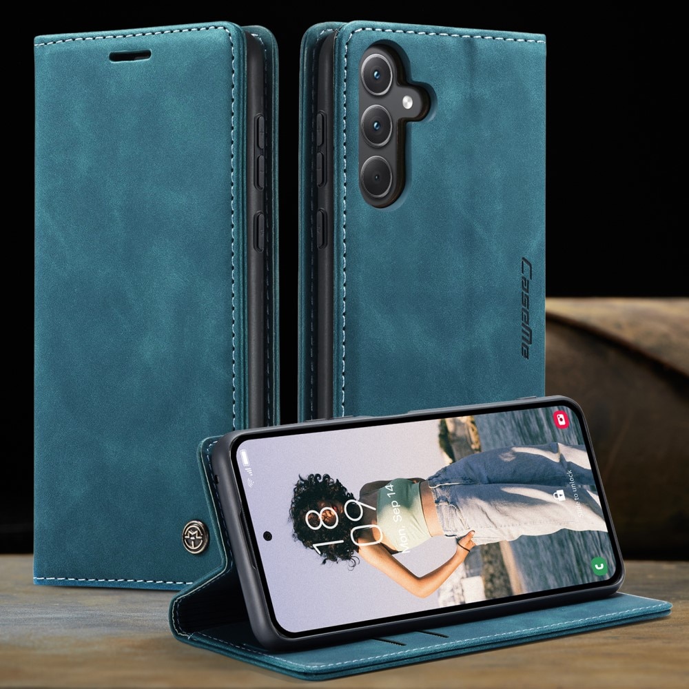 Funda delgada con solapa Samsung Galaxy A56 Azul